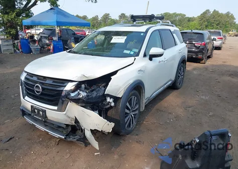 2022 Nissan Pathfinder Platinum 4Wd из США, поврежденный, VIN 5N1DR3DK7NC219348